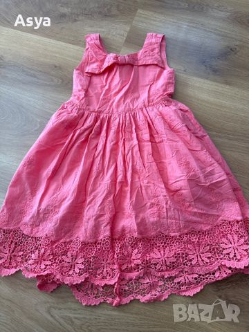 Розова рокля , снимка 2 - Детски рокли и поли - 45683132