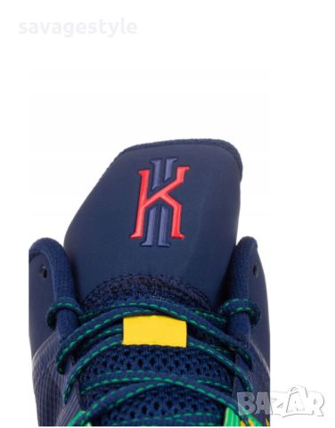 Мъжки кецове NIKE Kyrie Flytrap 4 Navy, снимка 2 - Маратонки - 45762139