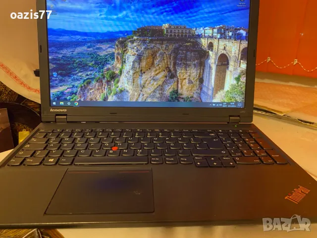 Лаптоп Lenovo L540 , i5 4300m SSD 128gb Ram 16 gb като нов WIN 10 /11, снимка 1 - Лаптопи за работа - 48882740