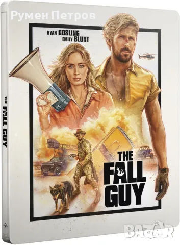 нов двоен 4К стилбук с екшън филма Каскадьорът - THE FALL GUY, снимка 2 - Blu-Ray филми - 46898808