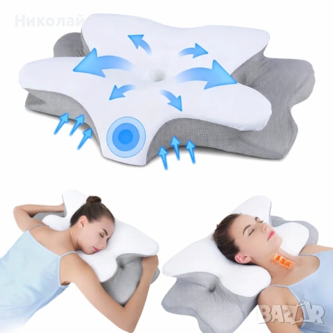 Голяма ортопедична възглавница, снимка 5 - Възглавници - 53053132
