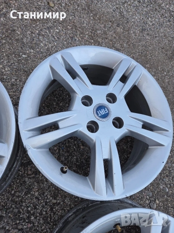 Джанти 15 цола Фиат Гранде Пунто,2010г., снимка 3 - Гуми и джанти - 54002895