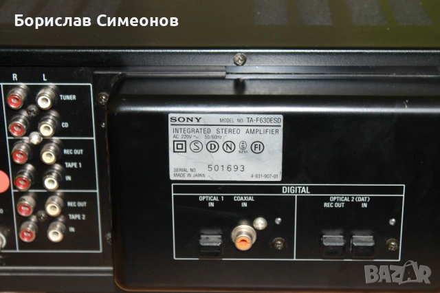 Sony TA-F630ESD, снимка 9 - Ресийвъри, усилватели, смесителни пултове - 53739912