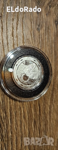 инвестиционна сребърна монета,,извънземно" , снимка 11 - Нумизматика и бонистика - 52906028