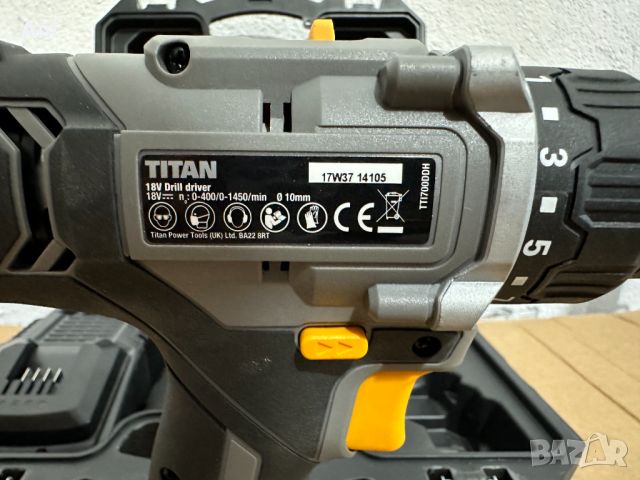 Винтоверт - Titan 18 V, снимка 6 - Други машини и части - 46632194