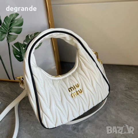  👜 Дамска Чанта Miu Miu , снимка 3 - Чанти - 53852652