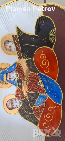 чинииSatsuma JAPAN ,LIMOGES , снимка 4 - Антикварни и старинни предмети - 49870633