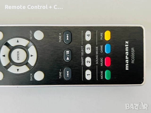 Дистанционно MARANTZ RC035SR (RECEIVER), снимка 5 - Ресийвъри, усилватели, смесителни пултове - 51328311