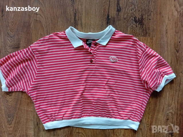 Nike Sportswear Polo t-shirt - дамска тениска р-р L, снимка 3 - Тениски - 53620922