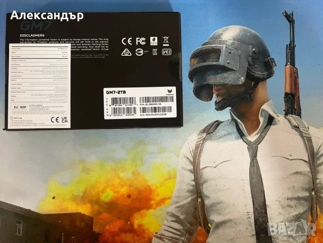 Продавам чисто ново SSD 2TB Acer Predator GM7 PCIe 4.0 NVMe M.2 2280, снимка 2 - Твърди дискове - 53006124