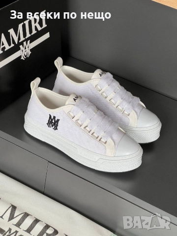 Amiri Мъжки Бели Маратонки🔝Мъжки Спортни Обувки Амири🔝Кецове Код E954