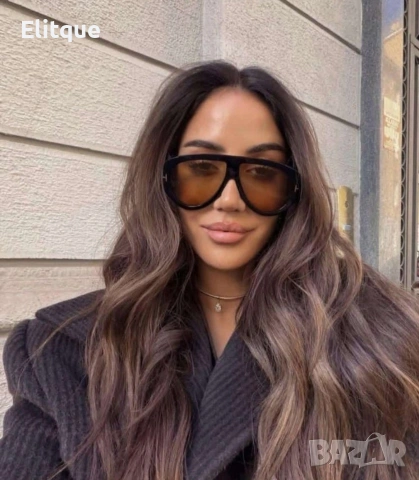 очила с черен обикновен калъф и ув защита tom ford 