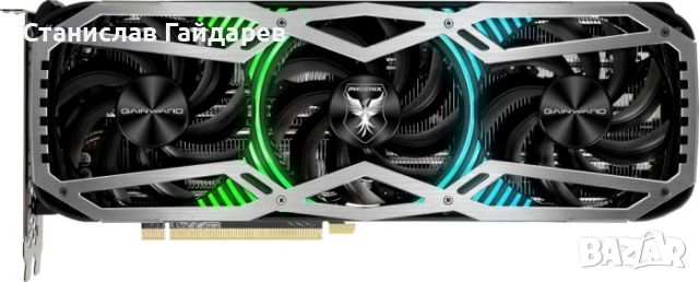 Видео карта Gainward GeForce RTX 3070 Ti Phoenix 8GB GDDR6X, снимка 2 - Видеокарти - 46651785