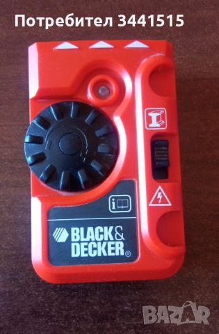 Детектор метал/ток BLACK & DECKER , снимка 1 - Други инструменти - 45191360