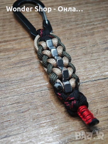 Изработка на Paracord гривни и ключодържатели във всякакви форми, снимка 8 - Гривни - 54001280