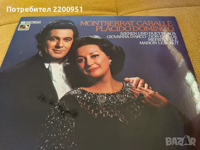 MONTSERRAT CABALLE _PLACIDO DOMINGO, снимка 1