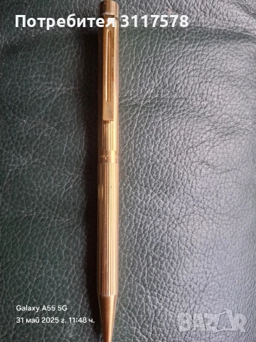 Sheaffer USA Gold 24 Carats Химикал Промо, снимка 4 - Други ценни предмети - 50493323