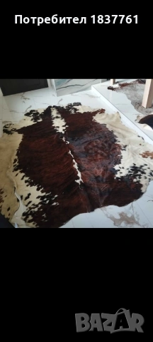 Телешка кожа Огромна 100% качество , снимка 3 - Декорация за дома - 53908129