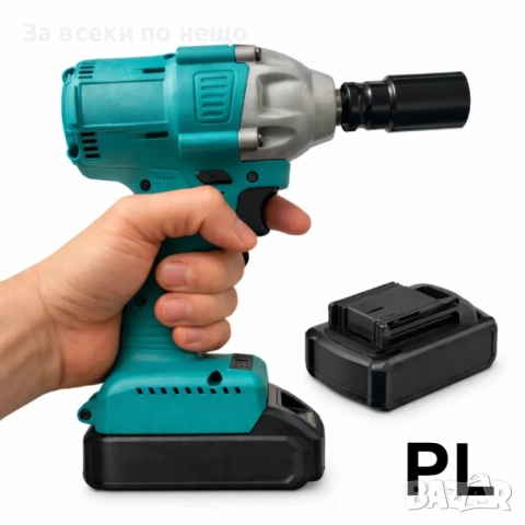 Промо комплект безжичен винтоверт 48V с 2 батерии + безжичен гайковерт с 1 батерия Код P2014, снимка 2 - Винтоверти - 53936838