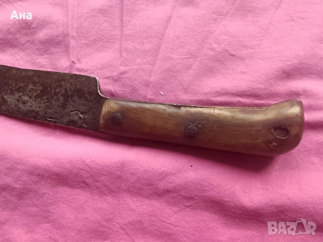 Стар нож, каракулак , акулак, кама , снимка 5 - Антикварни и старинни предмети - 54025450