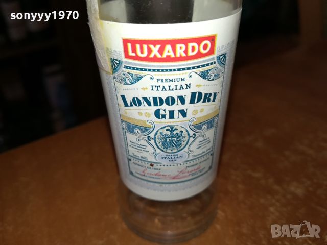 LONDON DRY GIN-МАЛКО ШИШЕНЦЕ ОТ ДЖИН ЗА КОЛЕКЦИЯ 1204241613, снимка 4 - Колекции - 45238672