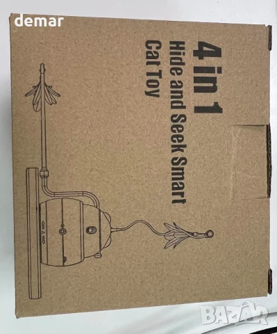 IOKHEIRA 4 в 1 Интерактивна играчка с пера за котки, снимка 8 - За котки - 43718859