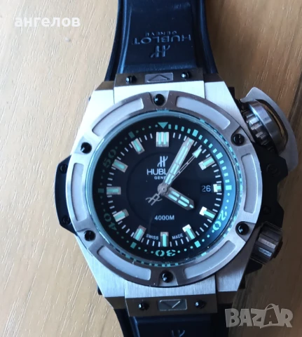hublot 4000m diver, снимка 7 - Мъжки - 51000377