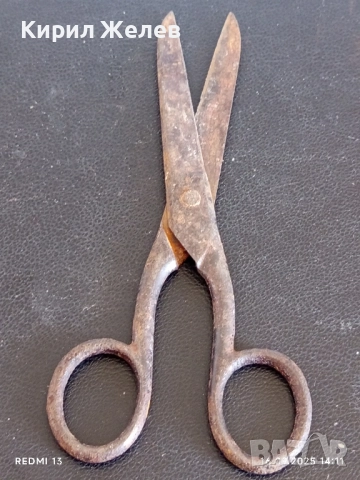 Винтидж шивашка ножица от соца рядка за КОЛЕКЦИЯ ДЕКОРАЦИЯ 50606, снимка 4 - Други ценни предмети - 51732566