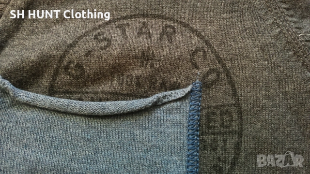 G-Star размер L мъжки пуловер 5-28, снимка 4 - Пуловери - 53297622