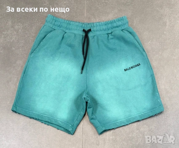 Balenciaga Мъжки Летен Екип Тениска И Къси Панталонки👕🩳Мъжки Къс Комплект Код Mens P.251, снимка 3 - Спортни дрехи, екипи - 53922644