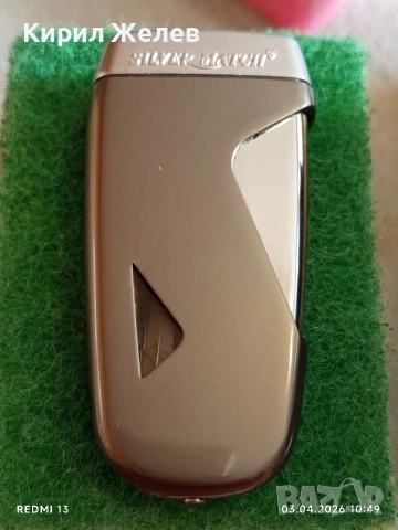 Луксозна метална запалка SILVER MATCH в оригинална кутия за КОЛЕКЦИЯ 54487, снимка 2 - Колекции - 54075710