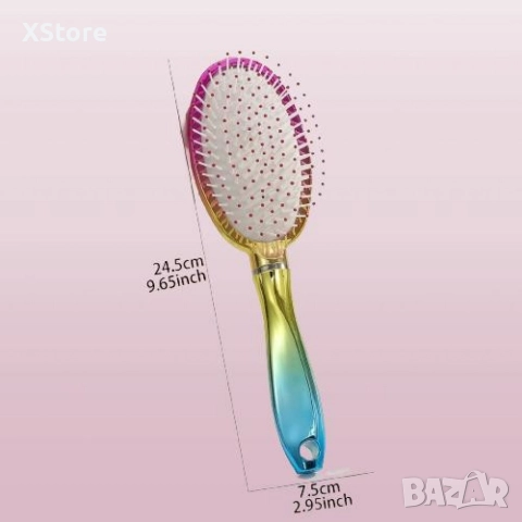 Луксозна четка за коса за ежедневна грижа, снимка 2 - Аксесоари за коса - 52593357