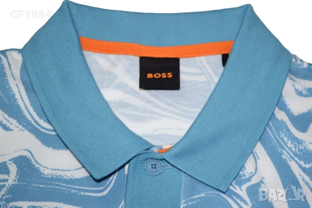 Boss - мъжка тениска, размер L, снимка 2 - Тениски - 53639990