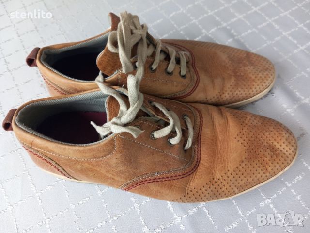 Мъжки обувки от естествена кожа № 42, снимка 4 - Ежедневни обувки - 45490872