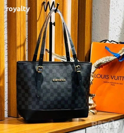 Louis Vuitton Нова Дамска Кожена Чанта Луи Витон 