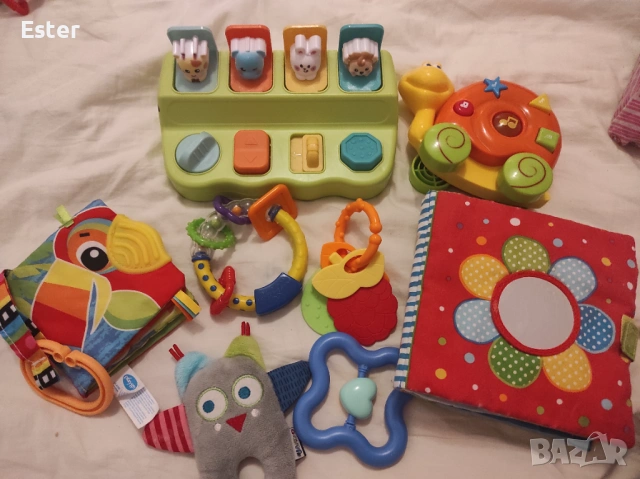 Бебешки играчки голям лот 0-18М, снимка 2 - Образователни игри - 53890378
