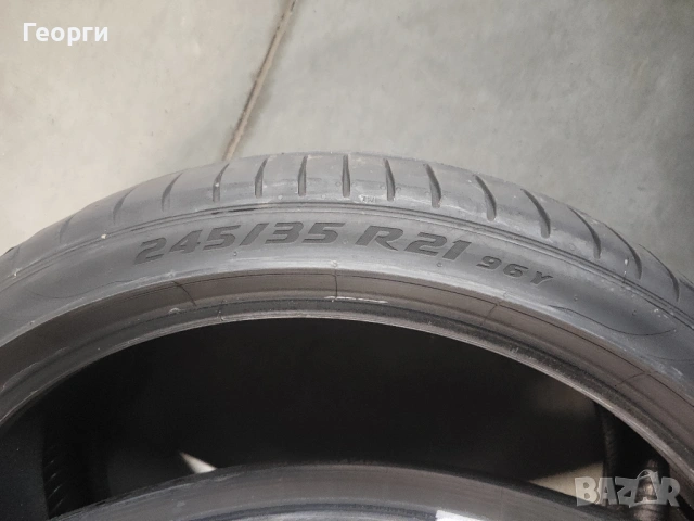 2бр. летни гуми 245/35/21 Pirelli, снимка 3 - Гуми и джанти - 53965440