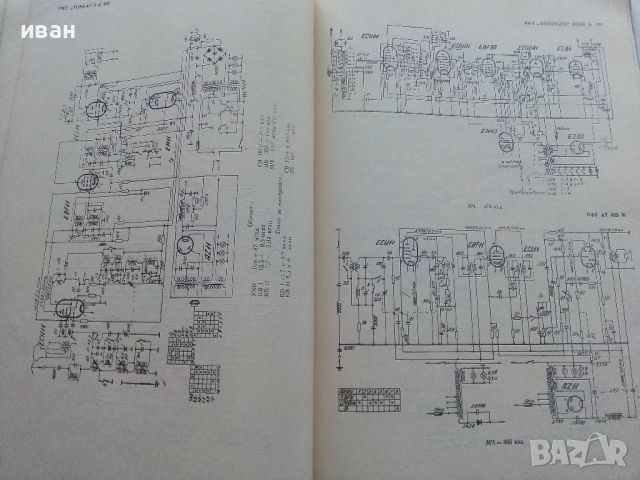 Радио и Телевизионни приемници (фабрични схеми)- И.Петров - 1966г., снимка 3 - Специализирана литература - 45680931