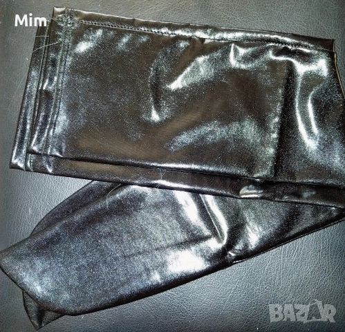 Дамски чорапи от еластична еко кожа/лак /, снимка 7 - Бельо - 52814198