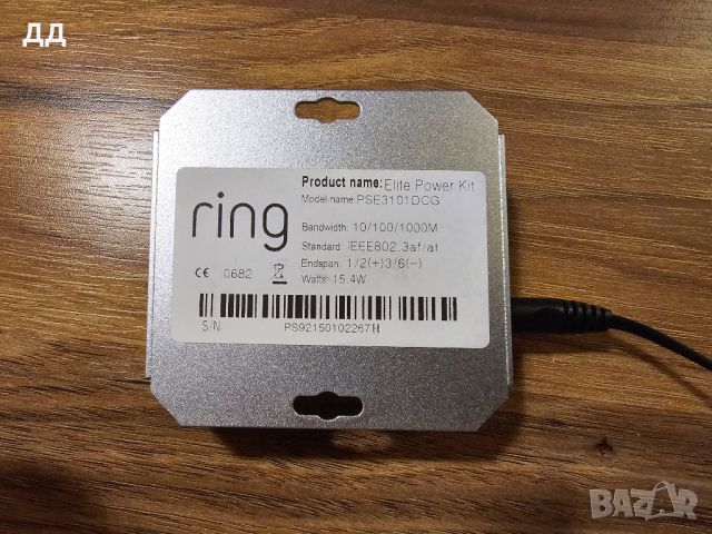 PoE Захранване RING за IP камери, снимка 2 - IP камери - 45596269
