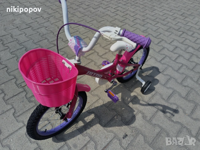 CROSS Велосипед 16" ULTRA LARISA розов, снимка 8 - Велосипеди - 53759444