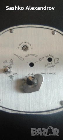 Заявен ! Ретро швейцарски будилник Swiza 8 – 8-дневен механизъм (60-70 те години) , снимка 3 - Други ценни предмети - 54171204