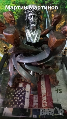 Дървена Пластика , снимка 2 - Антикварни и старинни предмети - 53133108