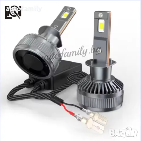  H1 Canbus LED, 6000k, 110W, яркост 13000 Lm, 12V, снимка 1 - Аксесоари и консумативи - 48687734