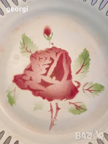 метална емайлирана фруктиера 1957г.    21/6, снимка 4 - Аксесоари за кухня - 49972306