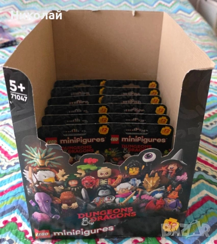 Пълна серия LEGO минифигурки от серията Dungeons & Dragons - 12 броя нови запечетани