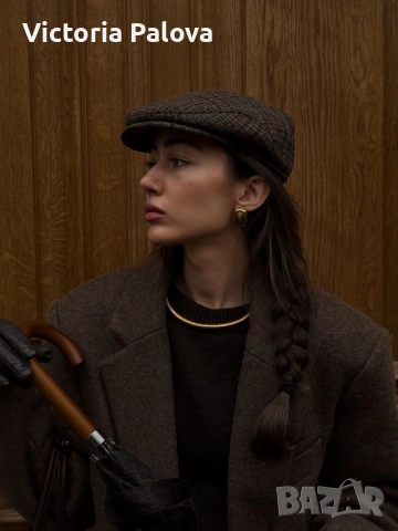 Модерна шапка с козирка NULU NEW LOOK вълна, снимка 9 - Шапки - 44281375