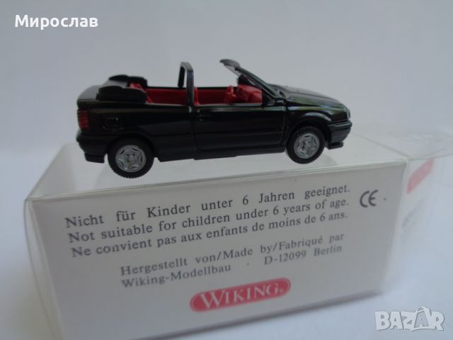 WIKING 1:87 H0 VW GOLF 3 ИГРАЧКА КОЛИЧКА МОДЕЛ, снимка 3 - Колекции - 46413289