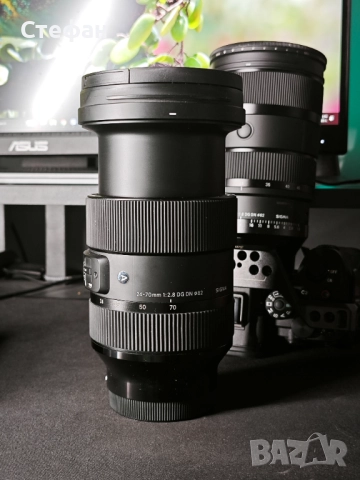 Sigma 24-70mm F/2.8 DG DN Art – Sony E-mount (Full-Frame), снимка 3 - Обективи и филтри - 52882265