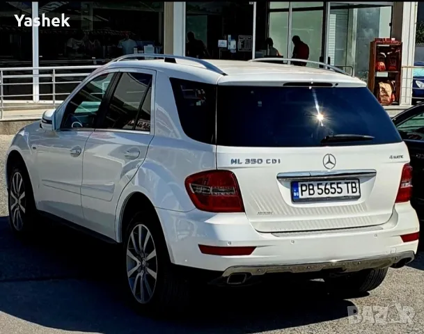 Продавам Мерцедес ML 350 4 MATIK GRAND ETITION FACELIFT БЯЛА ПЕРЛА , снимка 4 - Автомобили и джипове - 49137829